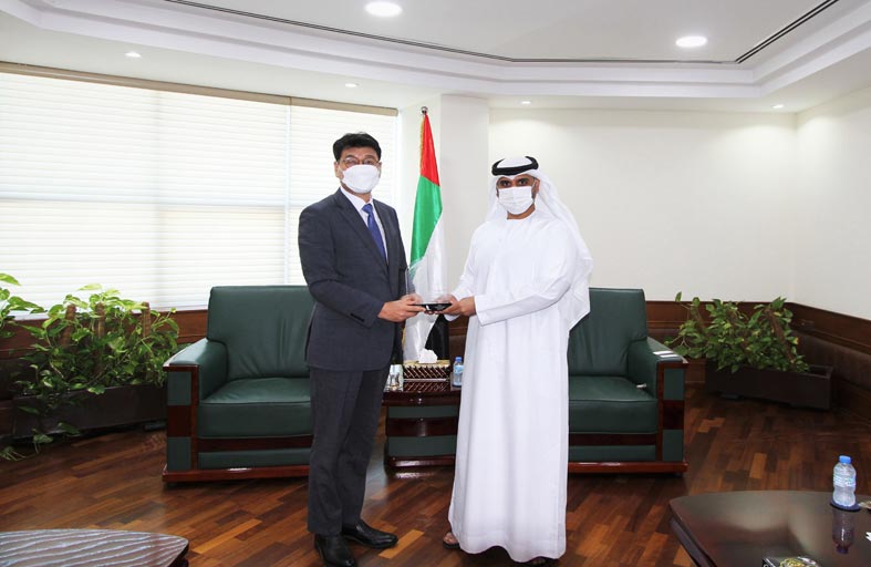 غرفة رأس الخيمة تستقبل القنصل الكوري لدى الدولة ووفدا من رجال الأعمال