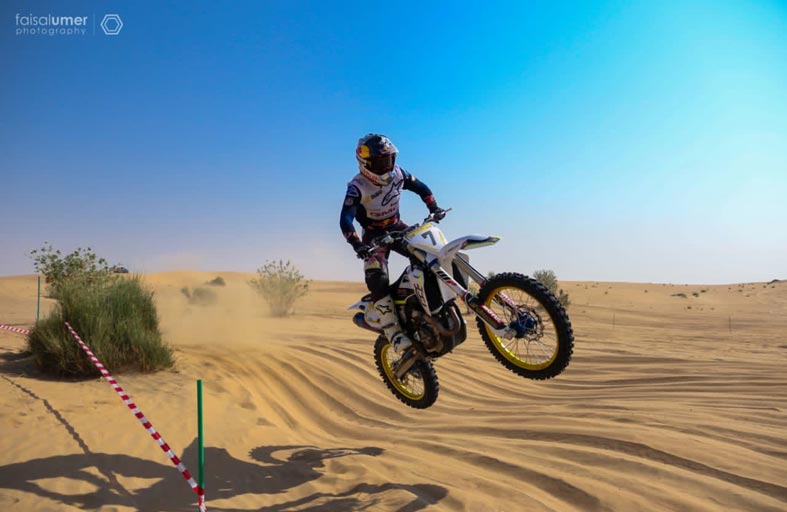 برنامج تدريبي مكثف للدراج محمد البلوشي من أجل الحفاظ على الصدارة العالمية