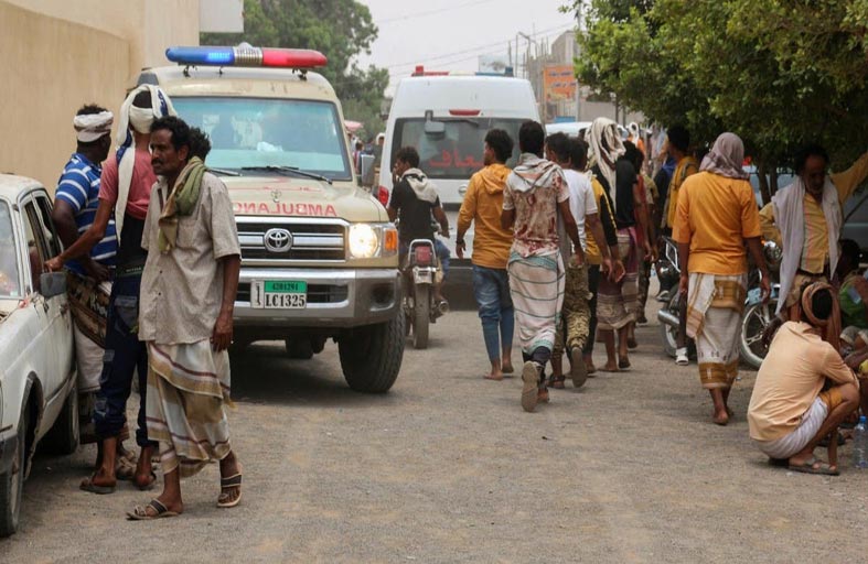 جثث متفحمة.. و 40 قتيلاً في هجوم قاعدة العند في لحج