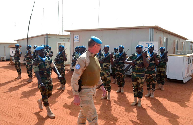 قصف معسكر يضم قوات فرنسية وأممية في شمال مالي