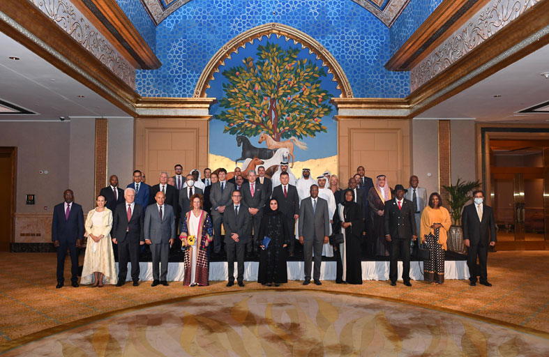 الخارجية تقيم حفل وداع لسفيري مالي واسبانيا 