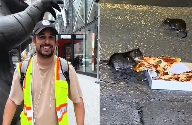 تيك توكر يقود جولات في نيويورك بحثاً عن الفئران