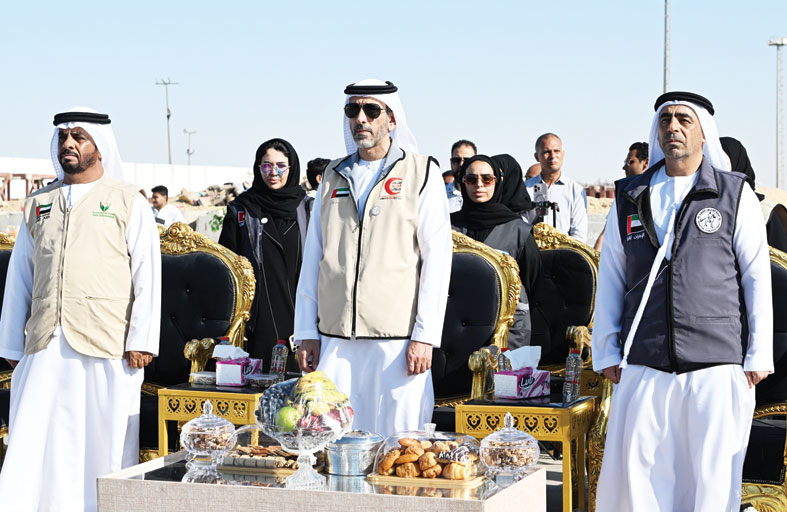 وصول سفينة المساعدات الإماراتية الثامنة «سفينة خليفة الإنسانية» إلى ميناء العريش 