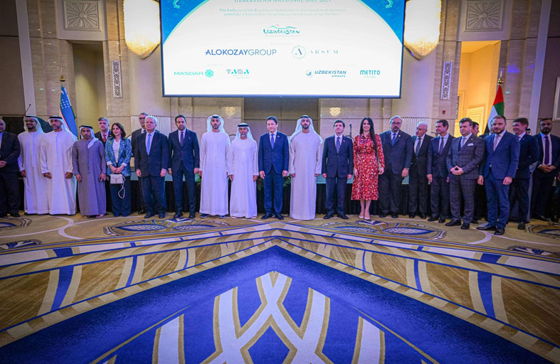 سفير أوزبكستان في أبوظبي يقيم حفل استقبال بمناسبة اليوم الوطني لبلاده 