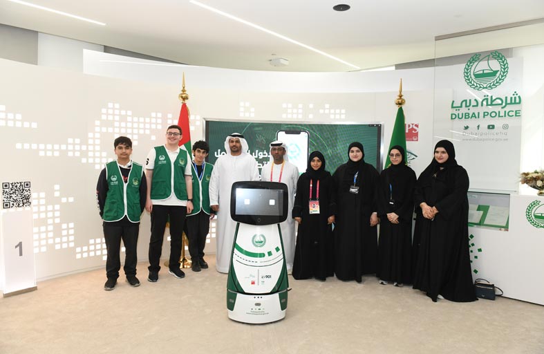 شرطة دبي تستعرض خدماتها ومشاريعها الابتكارية في إكسبو2020 دبي 