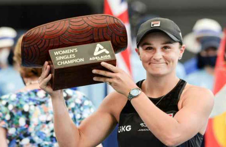  بارتي تحقق لقب دورة أديلايد