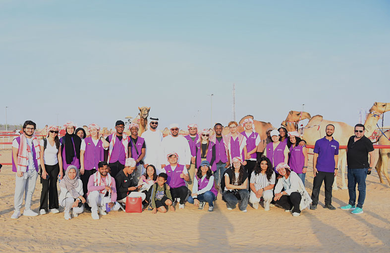 طلبة من جامعة نيويورك أبوظبي يزورون مهرجان الظفرة بدورته الـ17