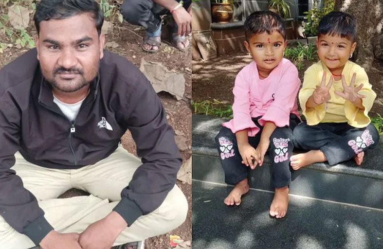 يذبح توأمه بسبب خلاف مع زوجته 