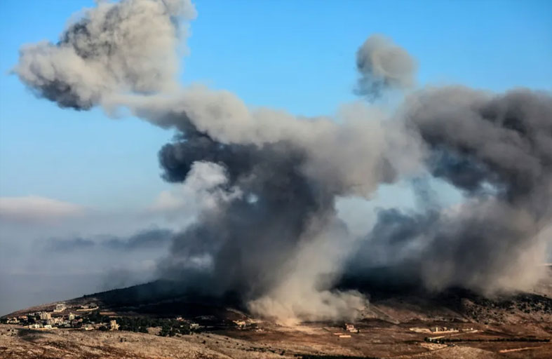 الجيش الإسرائيلي يعلن ضرب منشآت لحزب الله 