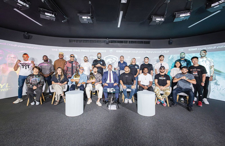 24 نزالا في منافسات بطولة «محاربي الإمارات»  