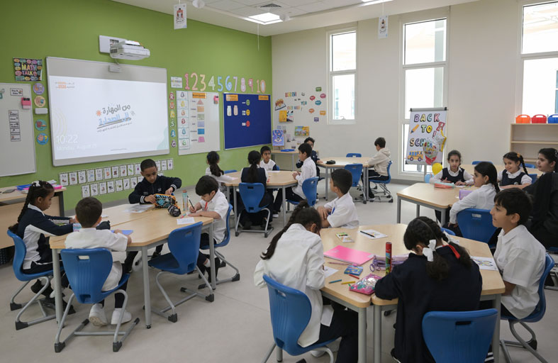 مدارس الدولة تستقبل الطلبة مع بدء العام الأكاديمي الجديد