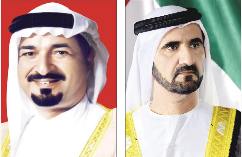 محمد بن راشد: أخي الشيخ حميد بن راشد النعيمي .. ٤٠ عاماً في خدمة الوطن .. حفر اسمه في تاريخ دولتنا 