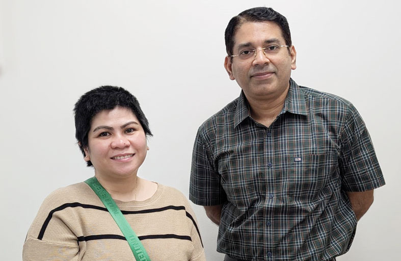 سيدة فلبينية تتعافى بعد إزالة ورم في المخ، بحجم كرة التنس في مستشفى أستر المنخول