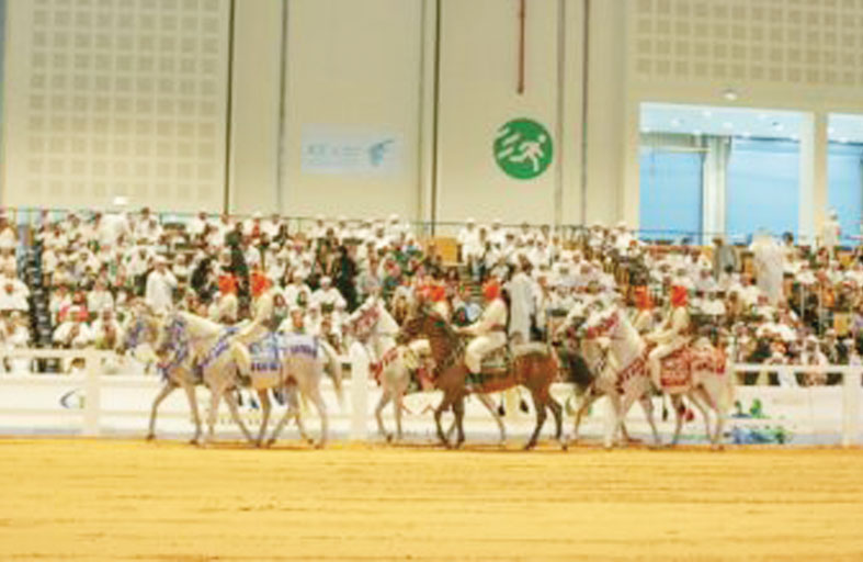 جمعية الإمارات للخيول العربية تشارك في معرض أبوظبي الدولي للصيد والفروسية