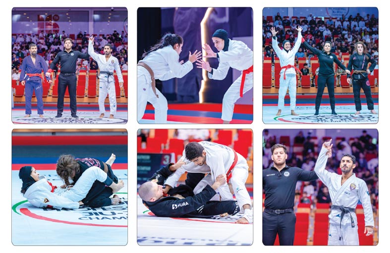 أسماء الحوسني تصنع التاريخ كأول إماراتية تتأهل لنهائي الحزام الأسود لفئة المحترفين في النسخة الـ16 من بطولة أبوظبي العالمية للجوجيتسو