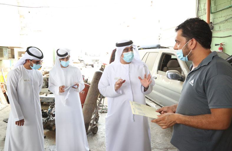 اقتصادية رأس الخيمة تطلق مبادرة حمايتكم علينا 