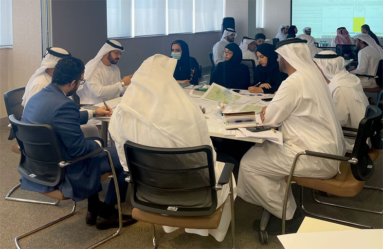 ورشة عمل حول الأنشطة المقترحة في الأراضي الزراعية بأبوظبي