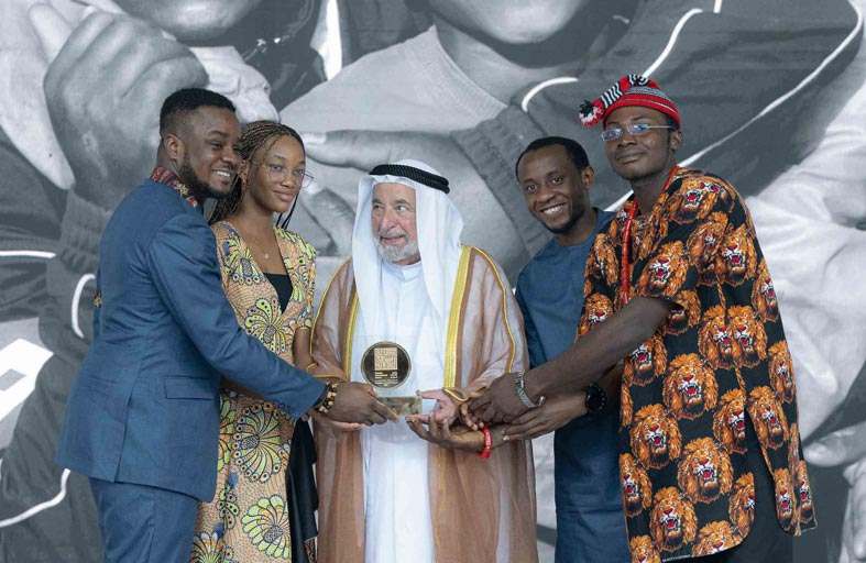 حاكم الشارقة يكرّم مؤسسة لايت إيد إمباكت بجائزة الشارقة لمناصرة اللاجئين 