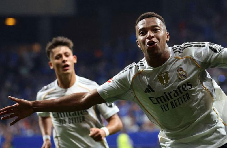 مبابي على الموعد مجددا في فوز ثان لريال مدريد 