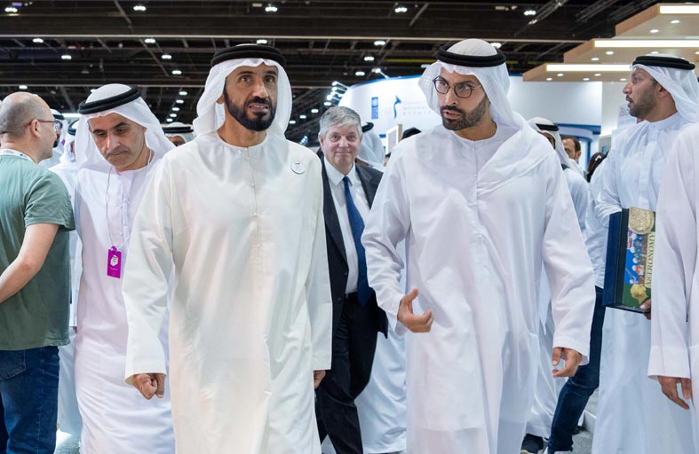 نهيان بن زايد يفتتح معرض أبوظبي الدولي للكتاب في دورته الـ32 