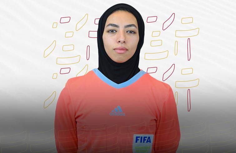 أمل جمال ضمن طاقم مباراة أستراليا واليابان في كأس آسيا للناشئات