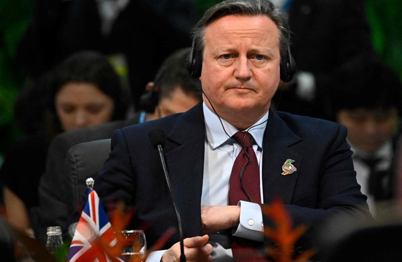 الأرجنتين مستاءة من زيارة كاميرون إلى جزر فوكلاند 