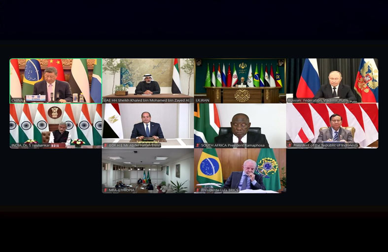 خالد بن محمد بن زايد يؤكد أهمية مجموعة «بريكس» لتحقيق التنمية لدولها وشعوبها 