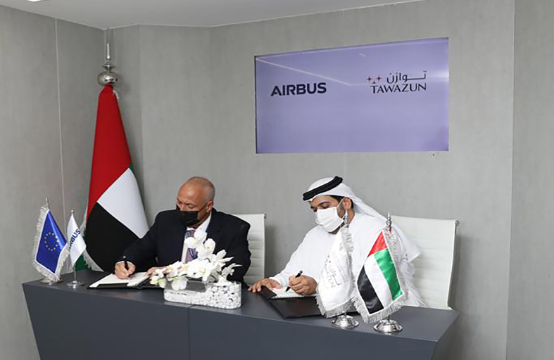 توازن تنجح في استقطاب إيرباص للاستفادة من مزايا أبوظبي الاستثمارية
