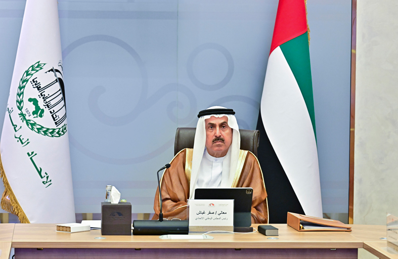 صقر غباش يشارك في الاجتماع التشاوري لرؤساء المجموعات الجيوسياسية في الاتحاد البرلماني الدولي