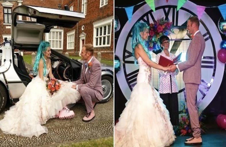 حفل زفاف مستوحى من فيلم سينمائي