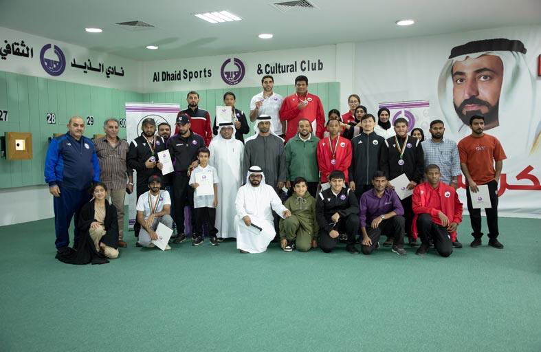 نادي الذيد يختتم بطولة الذيد السنوية 16  للرماية الهوائية