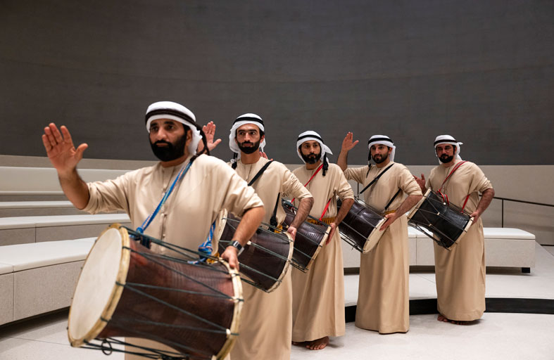 الموسيقى تحكي قصة الإمارات في العرض الأول للأوركسترا الوطنية بمتحف زايد الوطني في عيد الاتحاد