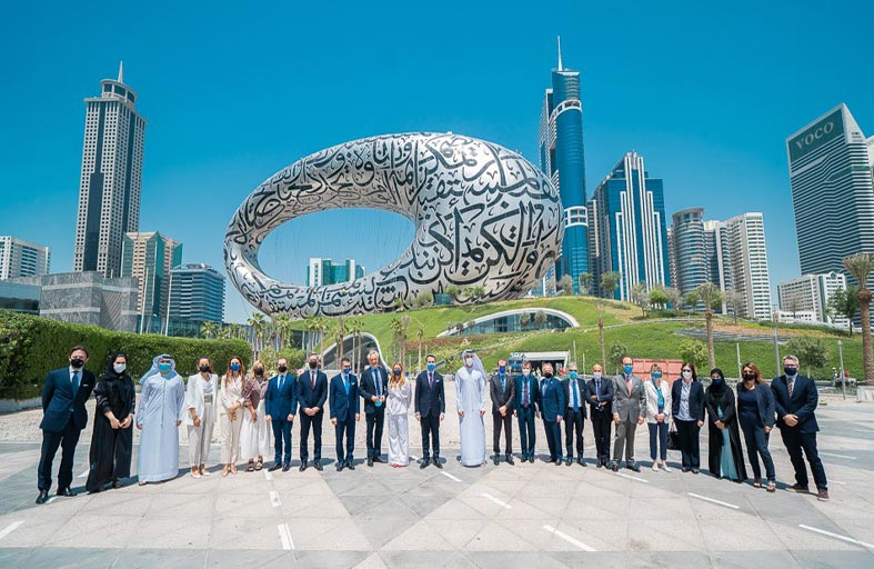 وزير خارجية إيطاليا يشيد بدور مؤسسة دبي للمستقبل في دعم رواد الأعمال والشركات العالمية الناشئة