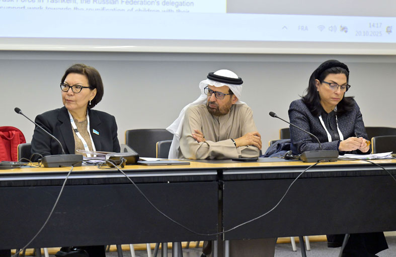 علي النعيمي يترأس الاجتماع الـ15 لفريق الاتحاد البرلماني الدولي المعني بالحل السلمي للأزمة الأوكرانية