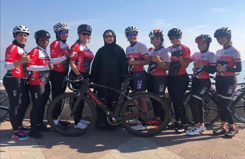 نورة الجسمي لـ (وام) : طواف دبي العالمي نقطة تحول هائلة والمركز الثالث وضعنا وسط الكبار 