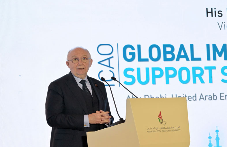رئيس مجلس « إيكاو» يؤكد أهمية التعاون الدولي لتحقيق أهداف الطيران المستدامة