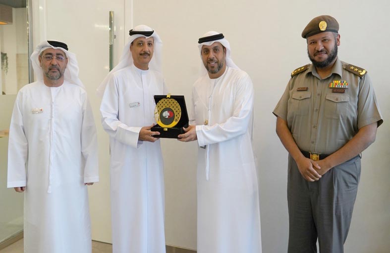 قسم التطوير التنظيمي بمحاكم دبي يزور الإدارة العامة للإقامة وشؤون الأجانب 