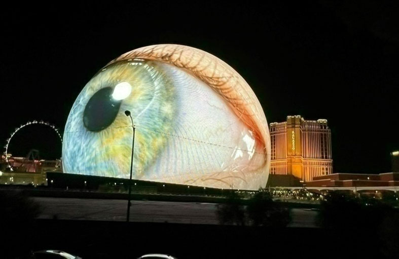 عين لاس فيغاس.. افتتاح أكبر مبنى دائري في العالم