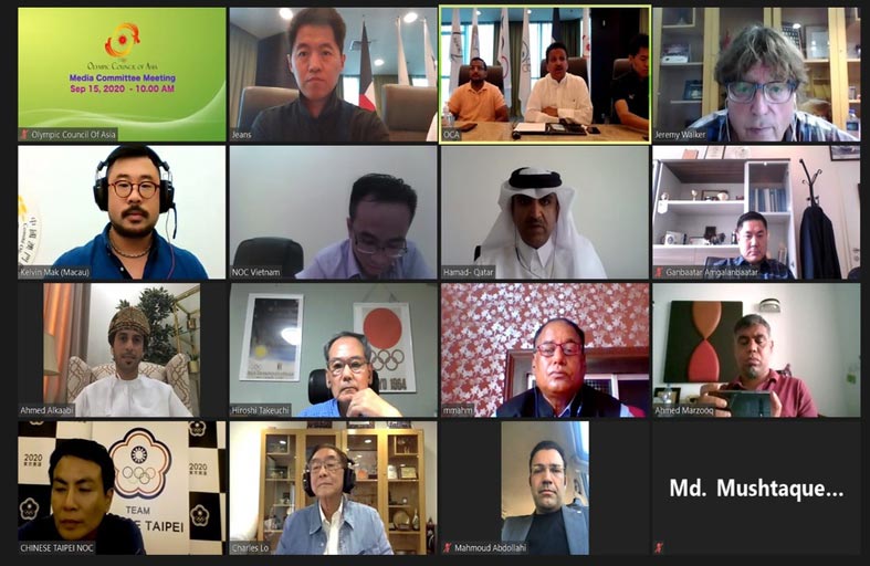 اللجنة الإعلامية في المجلس الأولمبي الآسيوي  تستعد للدورات الآسيوية في العامين المقبلين 