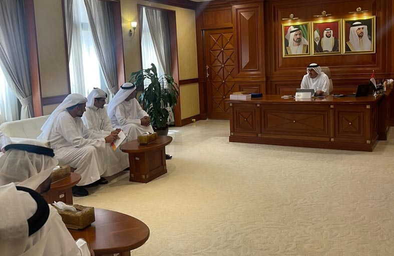 مدير عام محاكم دبي يلتقي وفدا من الشرطة