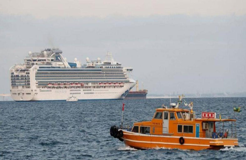 السفينة الفاخرة أسيرة «كورونا»