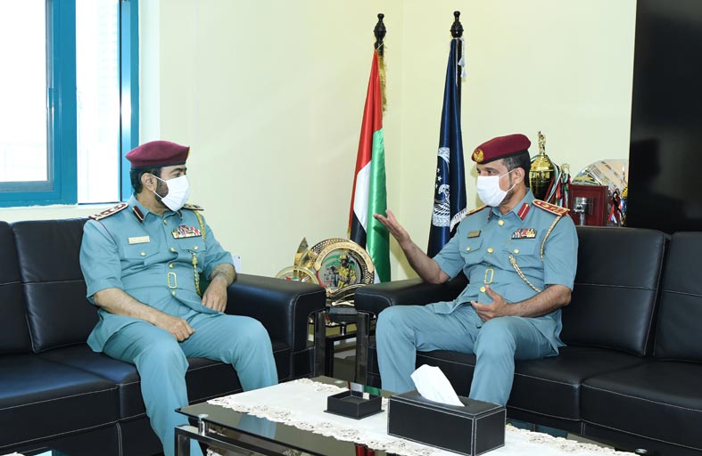 تعاون بين شرطة ودفاع مدني رأس الخيمة لبحث بلاغات الحوادث الجبلية