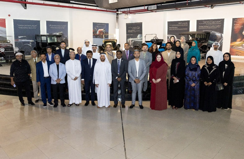 غرفة الشارقة تبحث مع مجلس الأعمال والمهن الهندي تعزيز التعاون بين القطاع الخاص في البلدين