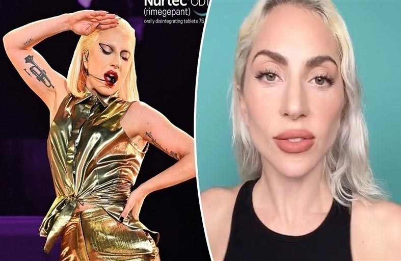 ليدي غاغا ترد على الانتقادات بسبب عقار الصداع النصفي