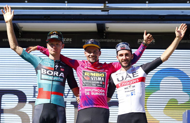 «الإمارات للدراجات الهوائية» يواصل تألقه في سباق «فويلتا بورجس»