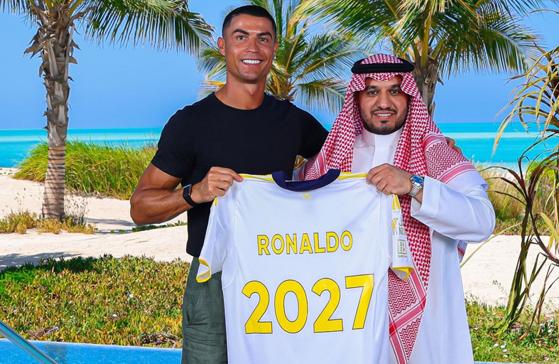 رونالدو: سأعيش في السعودية بقية حياتي
