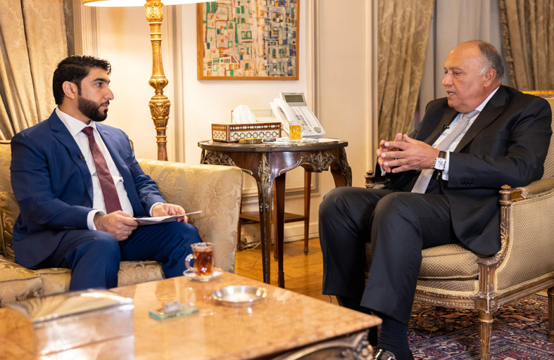 وزير الخارجية المصري لـ«وام»: الصراعات والأزمات الدولية لا يجب أن تنتقل إلى COP27 
