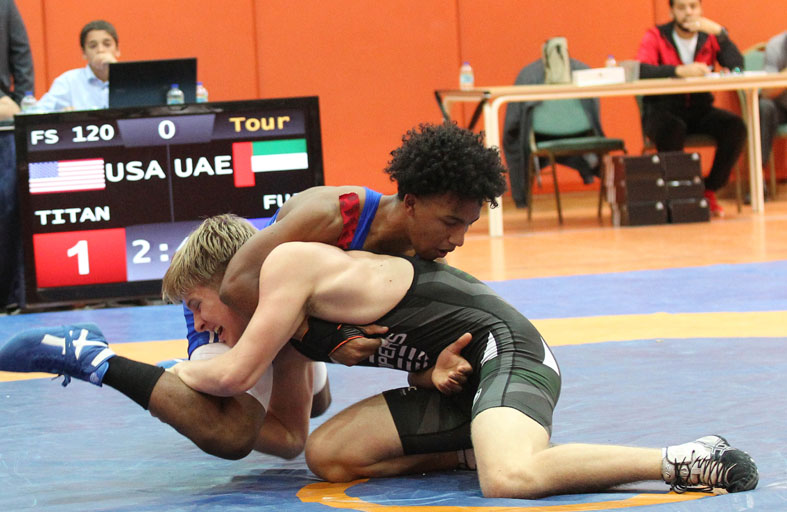 معسكر خارجي لمنتخب الإمارات للمصارعة استعدادا لمونديال الشباب بروسيا