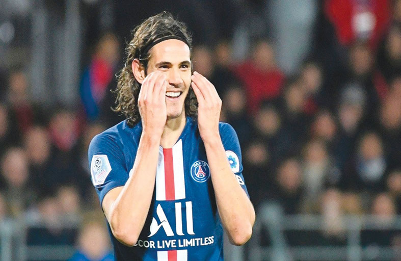 سيميوني يرغب في ضم كافاني من سان جيرمان