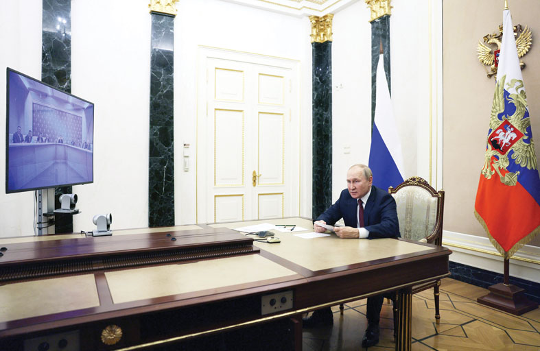 بوتين يشرف على مراسم ضم أربع مناطق أوكرانية لروسيا